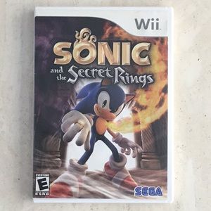 Sonic And The Secret Rings Wii Game Complete
